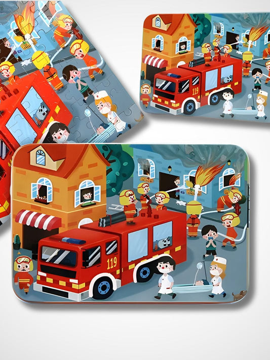 Puzzle enfant | Pompiers