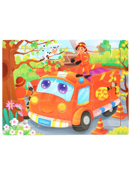 Puzzle enfant | Camion de pompiers