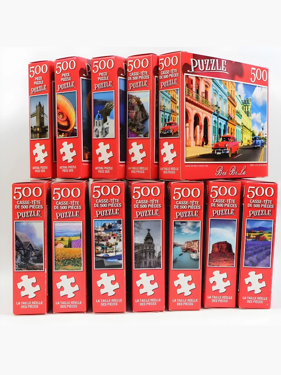 Puzzle 500 pièces | Montgolfière