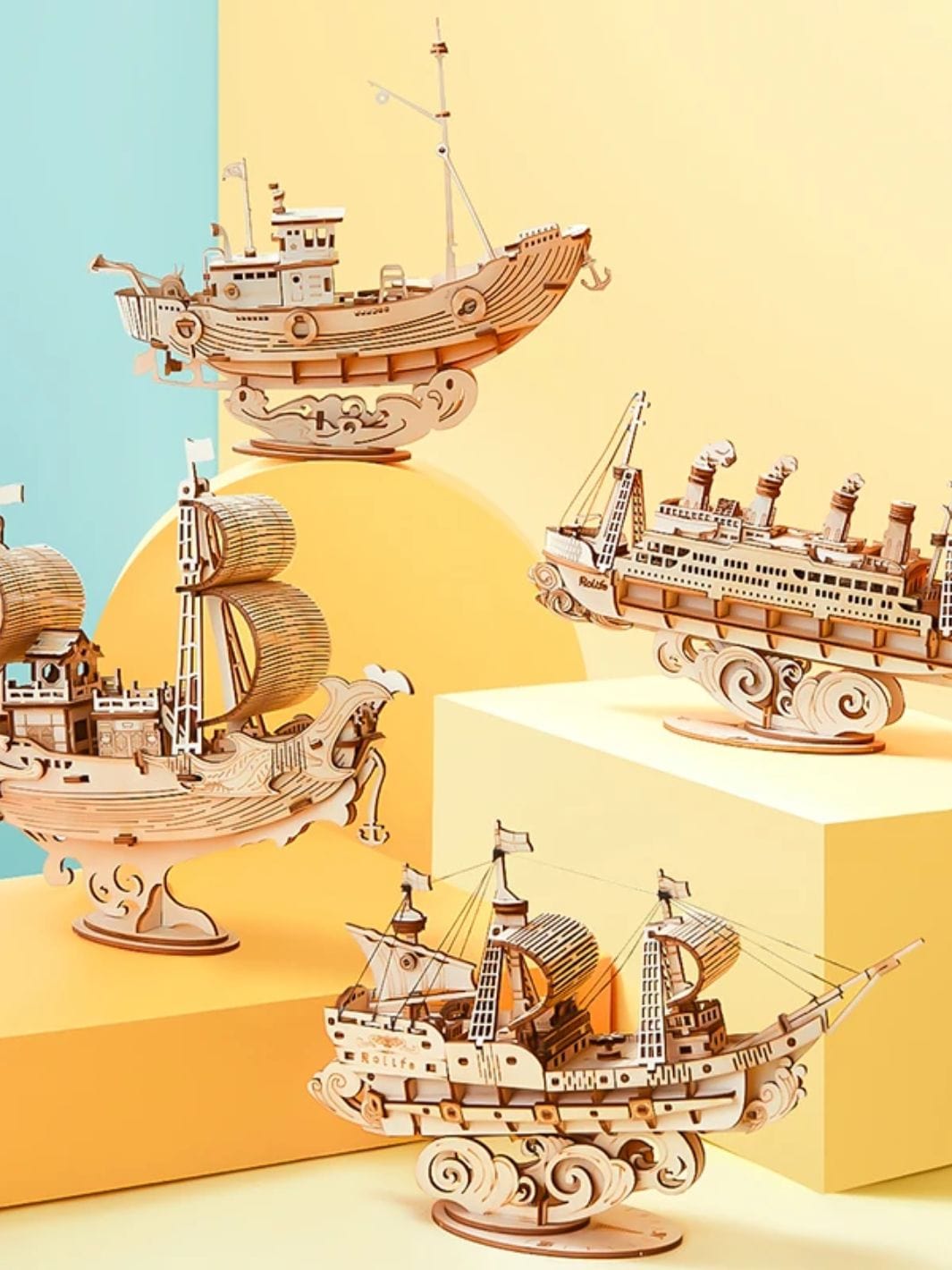 Puzzle 3D | Bateau de pirates