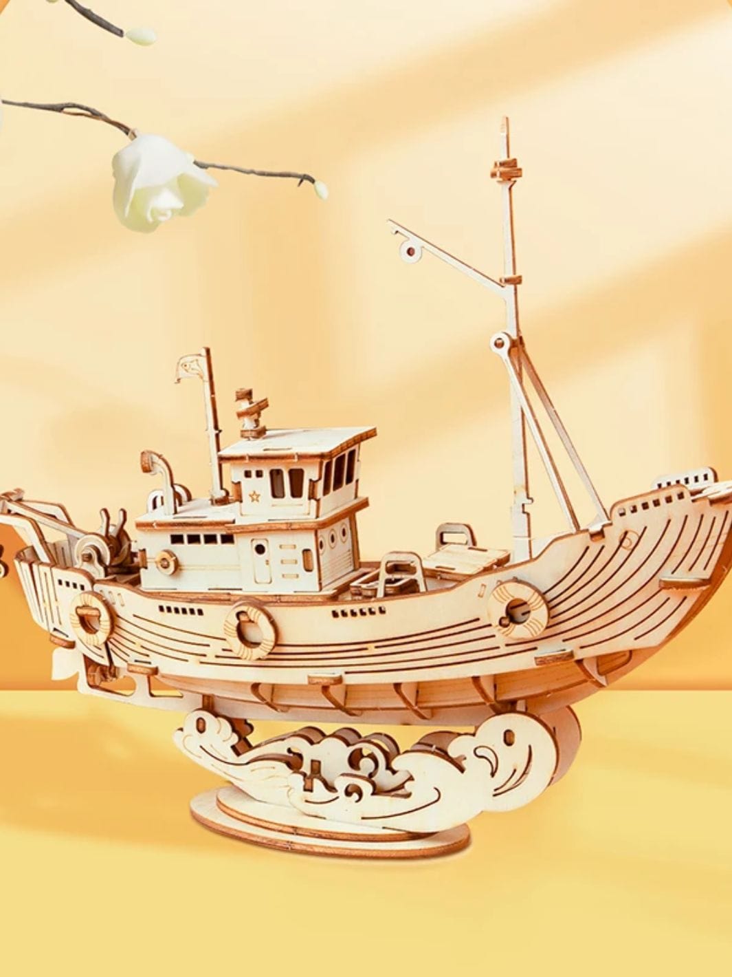 Puzzle 3D | Bateau de pêche