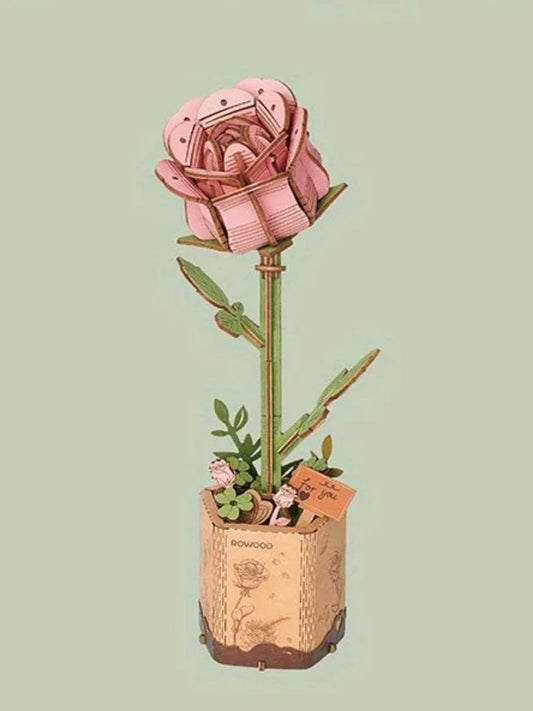 Puzzle 3D | Rose