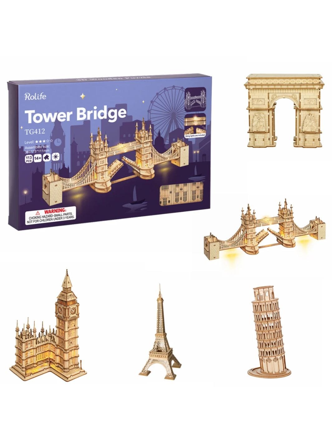 Puzzle 3D | Tour Eiffel