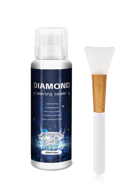 Colle pour Puzzle | Diamond 120 ml avec Pinceau