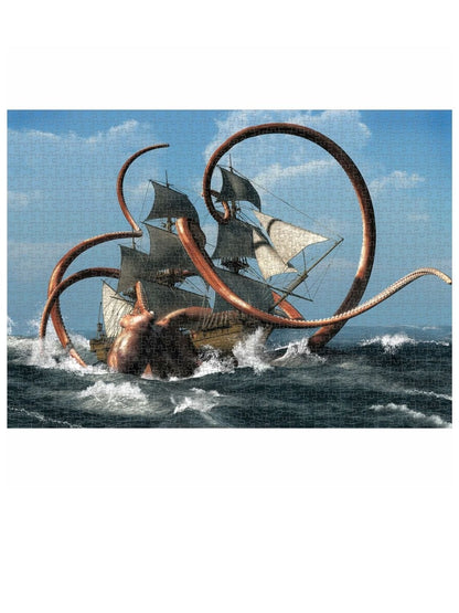 Puzzle 1000 pièces | Kraken