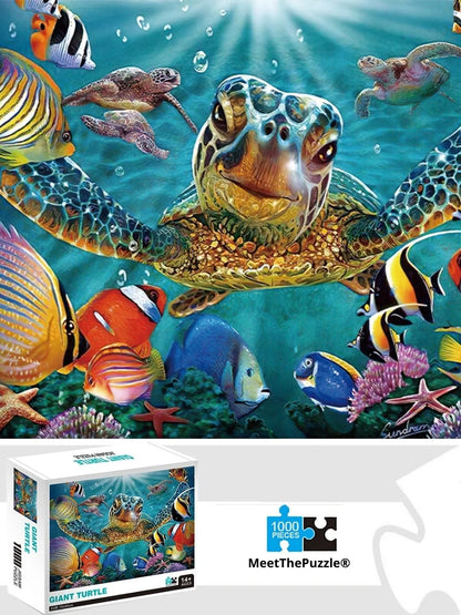 Puzzle 1000 pièces | Tortue de mer