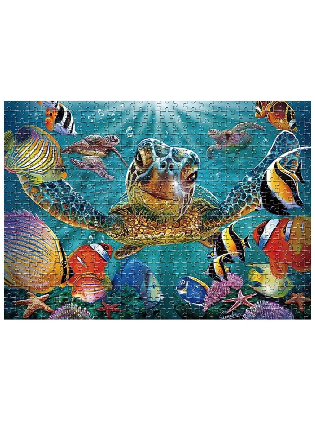 Puzzle 1000 pièces | Tortue de mer